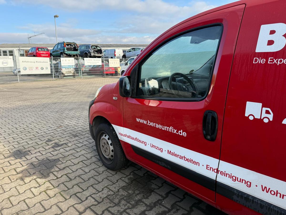 Cirtroen Nemo original Tür vorn links KKX Tiziano Rot Rohbau BJ09 Cirtroen Nemo original Tür vorn links KKX Tiziano Rot Rohbau BJ09